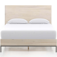 Trey Bed, Dove Poplar-Furniture - Bedroom-High Fashion Home