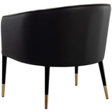 Asher Lounge Chair, Sparrow Grey-Furniture - Chairs-High Fashion Home