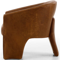Fae Leather Chair, Heirloom Sienna-Furniture - Chairs-High Fashion Home