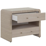 Atherton Nightstand, Sand-Furniture - Bedroom-High Fashion Home