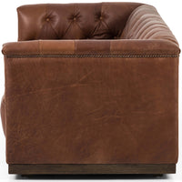 Maxx Leather 86" Sofa, Heirloom Sienna-Furniture - Sofas-High Fashion Home