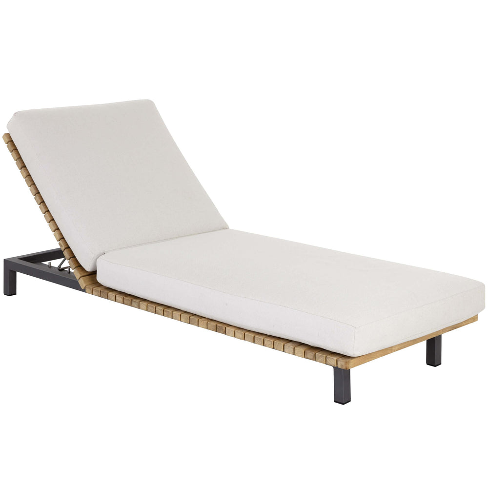 Geneve Outdoor Lounger, Palazzo Cream-Furniture - Chairs-High Fashion Home