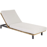 Geneve Outdoor Lounger, Palazzo Cream-Furniture - Chairs-High Fashion Home