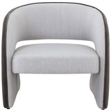 Rosalia Chair, Mina Light Grey/Meg Ash-Furniture - Chairs-High Fashion Home