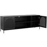 Aziza Media Console-Furniture - Storage-High Fashion Home