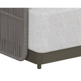 Allariz Outdoor Sofa, Gracebay Light Grey-Furniture - Sofas-High Fashion Home