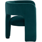 Isidore Chair, Meg Teal-Furniture - Chairs-High Fashion Home