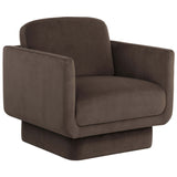 Everton Chair, Meg Dark Brown-Furniture - Chairs-High Fashion Home