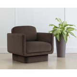 Everton Chair, Meg Dark Brown-Furniture - Chairs-High Fashion Home