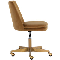 Berget Office Chair, Gold Sky-Furniture - Office-High Fashion Home