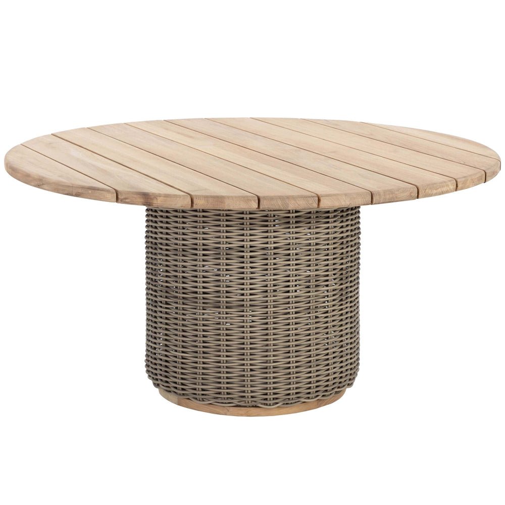 Riviera 60" Outdoor Dining Table-Furniture - Dining-High Fashion Home