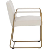 Balford Arm Chair, Danny Ivory-Furniture - Dining-High Fashion Home