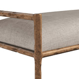 Esai Bench, Zenith Taupe Grey-Furniture - Benches-High Fashion Home