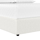 Emmit Bed, Merino Pearl-Furniture - Bedroom-High Fashion Home