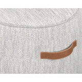 Mitchell Ottoman, Merino Cotton-Furniture - Chairs-High Fashion Home