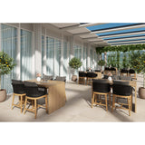 Capri Counter Stool, Gracebay Grey-Furniture - Dining-High Fashion Home