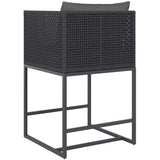 Crete Outdoor Counter Stool, Gracebay Grey-Furniture - Dining-High Fashion Home