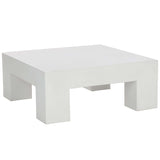 Renley Coffee Table, White-Furniture - Accent Tables-High Fashion Home