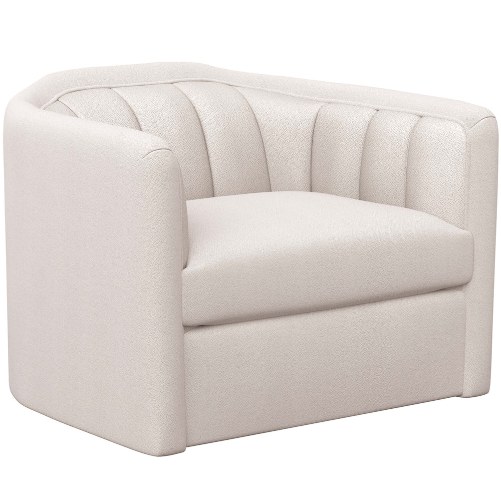 Birrit Swivel Chair, Alaska Noble Grey-Furniture - Chairs-High Fashion Home