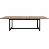 Geneve Outdoor Extension Dining Table, Drift Brown-Furniture - Dining-High Fashion Home