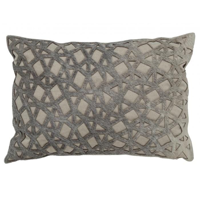 Cloud 9 Estelle Wheat Ground Kidney Pillow with Laser Cut - Accessories - High Fashion Home