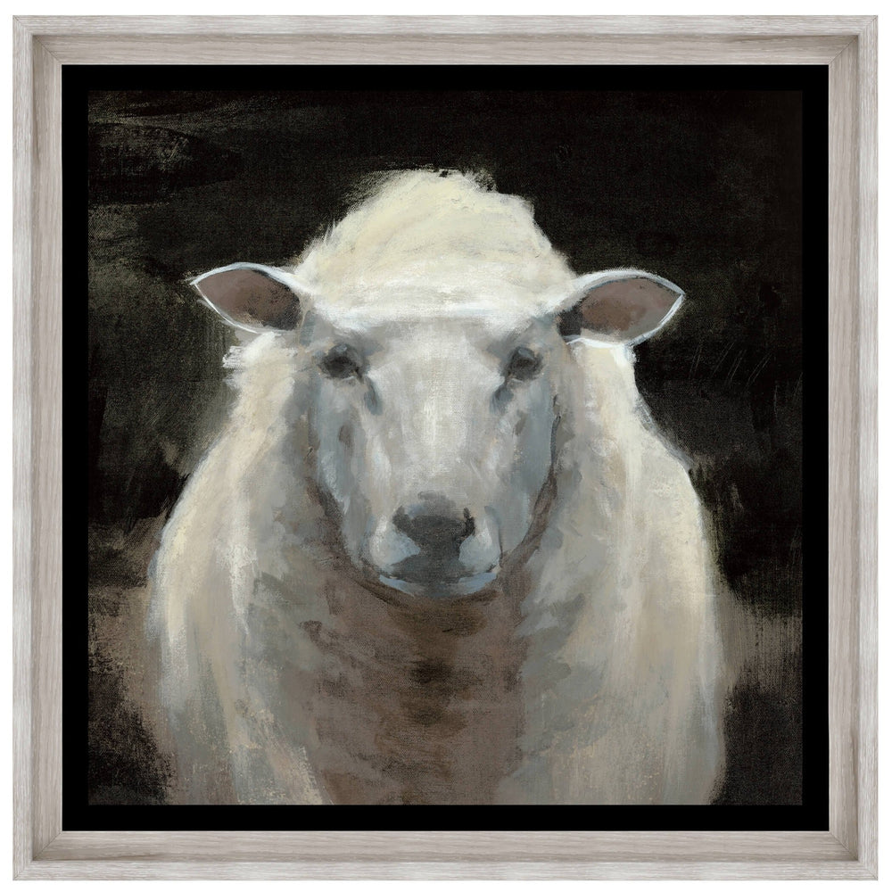 Portrait of A Sheep II Framed - Accessories Artwork - High Fashion Home