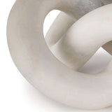 Cassius Marble Sculpture, White-Accessories-High Fashion Home