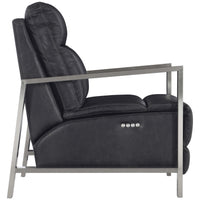 Milo Power Motion Leather Recliner, 386-011-Furniture - Chairs-High Fashion Home