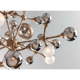 Element 20 Light Linear Chandelier, Vienna Bronze - Lighting - High Fashion Home