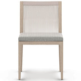 Sherwood Outdoor Dining Chair, Faye Ash/Washed Brown-Furniture - Dining-High Fashion Home