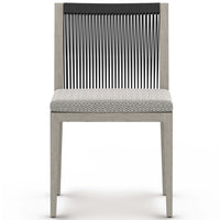 Sherwood Outdoor Dining Chair, Faye Ash/Weathered Grey-Furniture - Dining-High Fashion Home