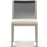 Sherwood Outdoor Dining Chair, Faye Sand/Weathered Grey-Furniture - Dining-High Fashion Home