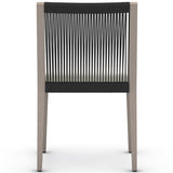 Sherwood Outdoor Dining Chair, Natural Ivory/Weathered Grey-Furniture - Dining-High Fashion Home