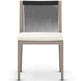Sherwood Outdoor Dining Chair, Natural Ivory/Weathered Grey-Furniture - Dining-High Fashion Home