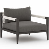 Sherwood Outdoor Chair, Charcoal/Bronze-Furniture - Chairs-High Fashion Home