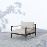 Sherwood Outdoor Chair, Stone Grey/Bronze-Furniture - Chairs-High Fashion Home