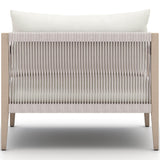 Sherwood Outdoor Chair, Natural Ivory/Washed Brown-Furniture - Chairs-High Fashion Home