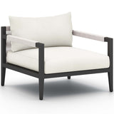 Sherwood Outdoor Chair, Natural Ivory/Bronze-Furniture - Chairs-High Fashion Home