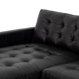 Lexi LAF Leather Sectional, Sonoma Black-Furniture - Sofas-High Fashion Home