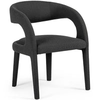 Hawkins Dining Chair, Boucle Charcoal, Set of 2