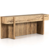 Bingham Console Table, Rustic Oak-Furniture - Accent Tables-High Fashion Home