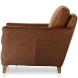 Chet Leather Chair, Heriloom Sienna