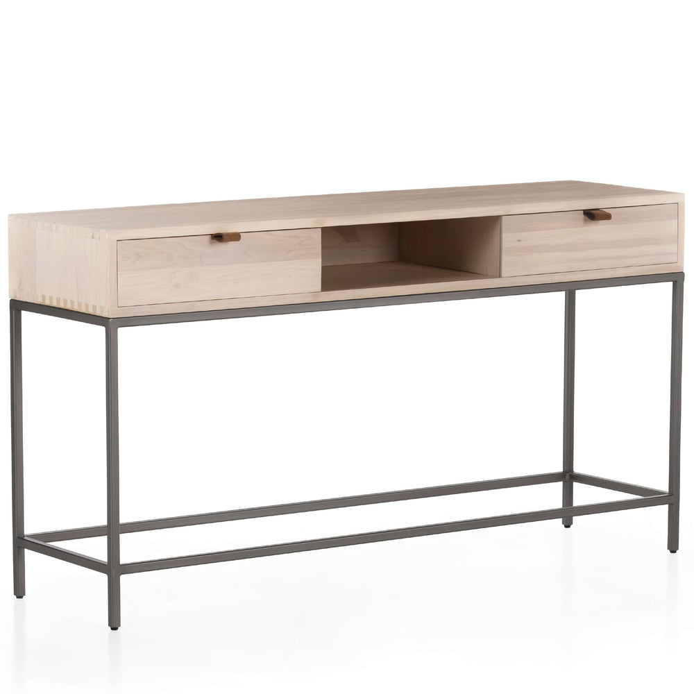 Trey Console Table, Dove Poplar-Furniture - Accent Tables-High Fashion Home