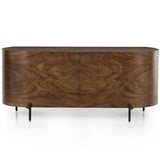 Lunas Executive Desk, Caramel Guanacaste-Furniture - Office-High Fashion Home
