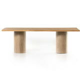 Malia Dining Table, Natural Oak-Furniture - Dining-High Fashion Home