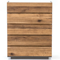 Holland Tall Dresser, Grey Lacquer-Furniture - Storage-High Fashion Home