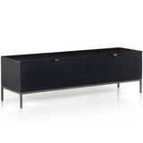 Trey Trunk, Black Wash Poplar-Furniture - Storage-High Fashion Home