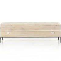 Trey Trunk, Dove Poplar-Furniture - Storage-High Fashion Home
