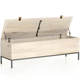 Trey Trunk, Dove Poplar-Furniture - Storage-High Fashion Home