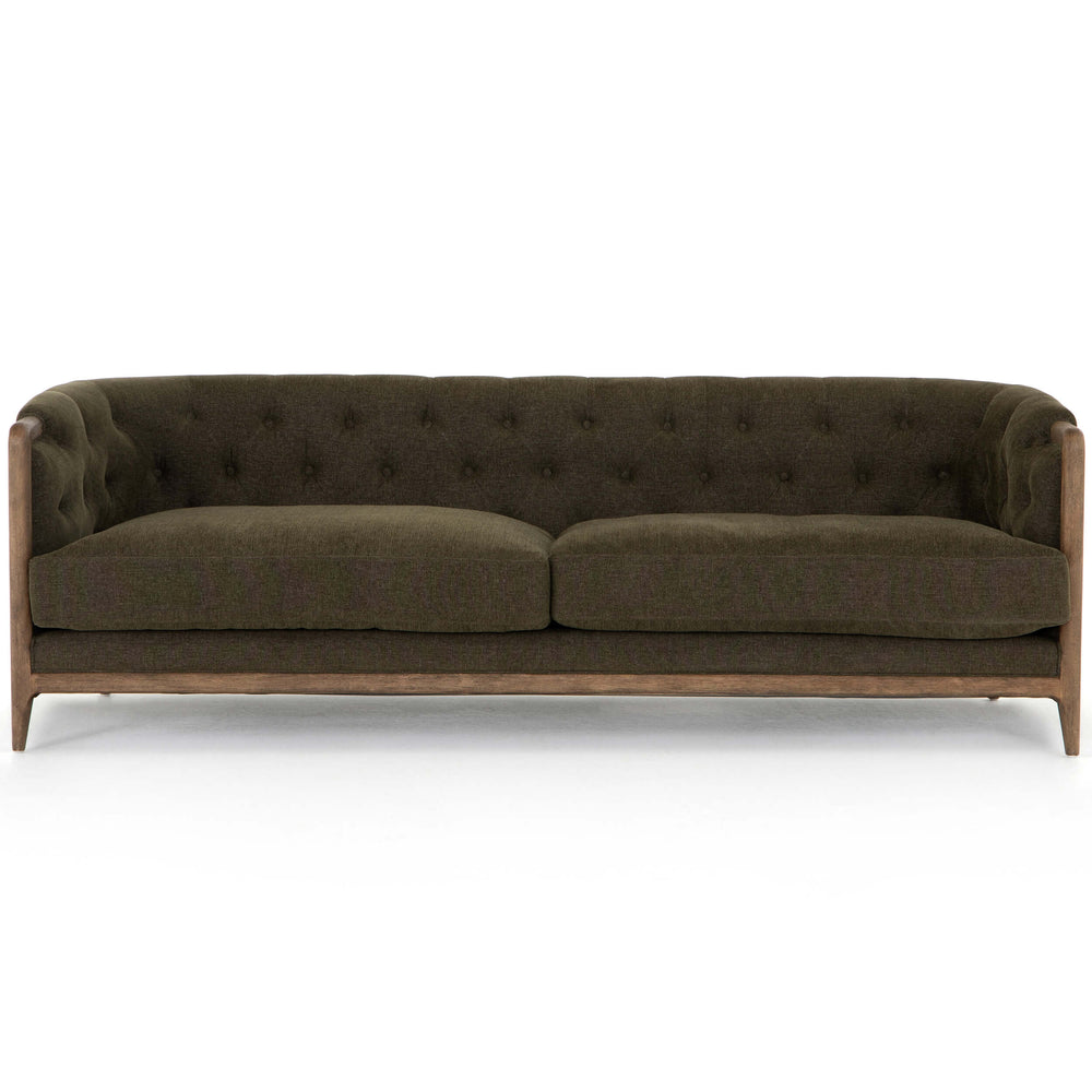 Ellsworth Sofa, Sutton Olive-Furniture - Sofas-High Fashion Home